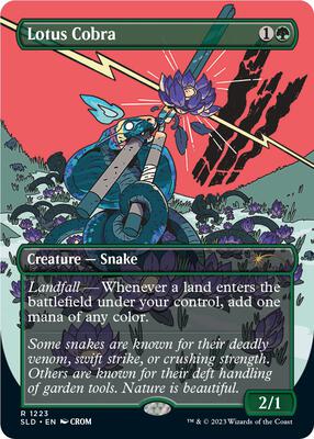 Lotus Cobra card from Secret Lair Drop Series