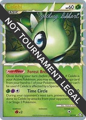 Celebi - 2012 (Zachary Bokhari) card from World Championship Decks