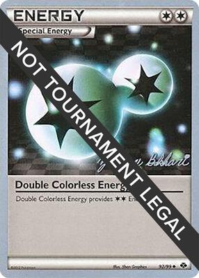 Double Colorless Energy - 2012 (Zachary Bokhari) card from World Championship Decks
