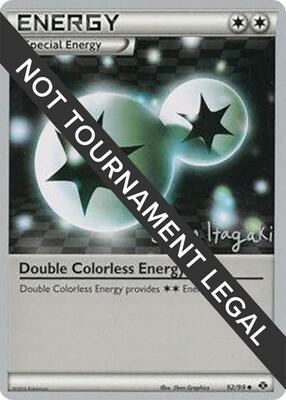 Double Colorless Energy - 2012 (Shuto Itagaki) card from World Championship Decks