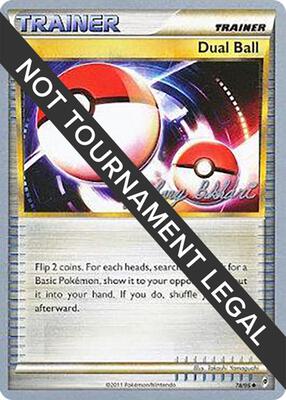 Dual Ball - 2012 (Zachary Bokhari) card from World Championship Decks