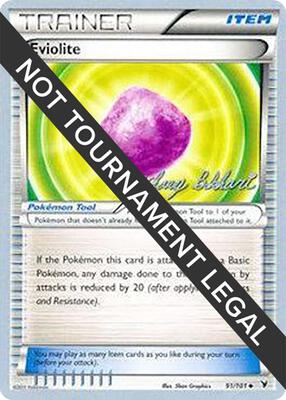 Eviolite - 2012 (Zachary Bokhari) card from World Championship Decks
