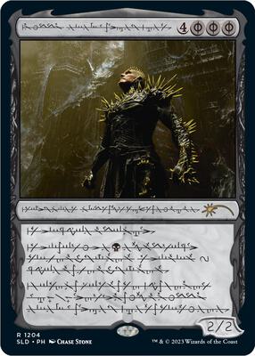 K'rrik, Son of Yawgmoth (Phyrexian) card from Secret Lair Drop Series