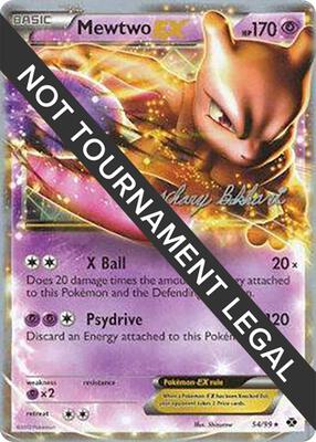 Mewtwo EX - 2012 (Zachary Bokhari) card from World Championship Decks