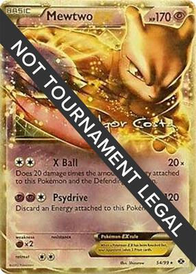 Mewtwo EX - 2012 (Igor Costa) card from World Championship Decks