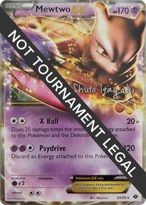 Mewtwo EX - 2012 (Shuto Itagaki) card from World Championship Decks