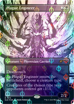 Plague Engineer (Step-and-Compleat Foil) card from Secret Lair Drop Series