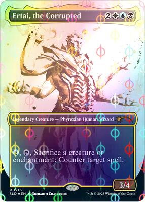Ertai, the Corrupted (Step-and-Compleat Foil) card from Secret Lair Drop Series