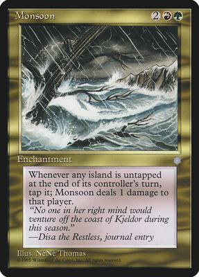 Monsoon card from Ice Age
