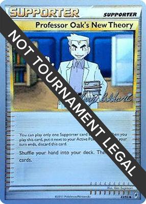Professor Oak's New Theory - 2012 (Zachary Bokhari) card from World Championship Decks