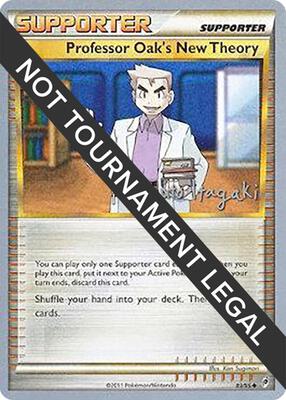 Professor Oak's New Theory - 2012 (Shuto Itagaki) card from World Championship Decks