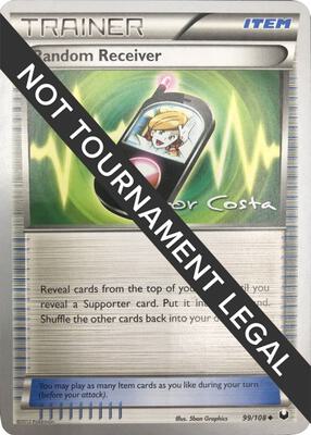 Random Receiver - 2012 (Igor Costa) card from World Championship Decks