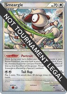 Smeargle - 2012 (Chase Moloney) card from World Championship Decks