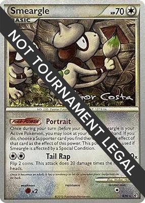 Smeargle - 2012 (Igor Costa) card from World Championship Decks