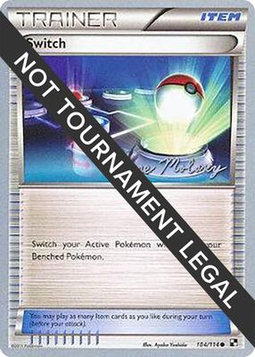 Switch - 2012 (Chase Moloney) card from World Championship Decks