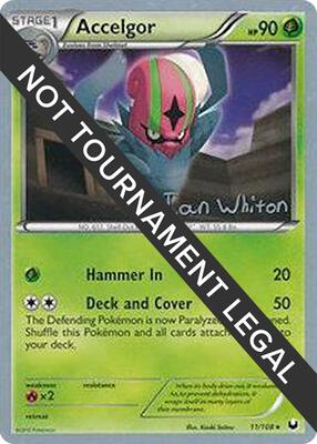 Accelgor - 2013 (Ian Whiton) card from World Championship Decks