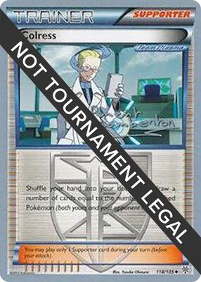 Colress - 2013 (Clement Lamberton) card from World Championship Decks