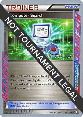 Computer Search - 2013 (Ian Whiton) card from World Championship Decks