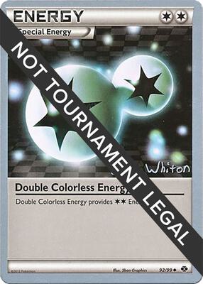 Double Colorless Energy - 2013 (Ian Whiton) card from World Championship Decks