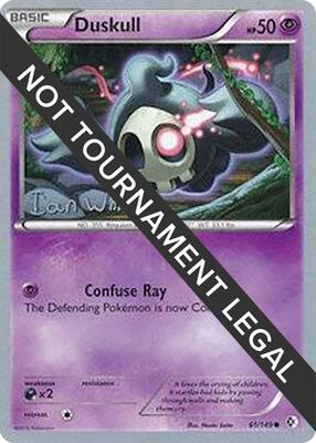 Duskull - 2013 (Ian Whiton) card from World Championship Decks
