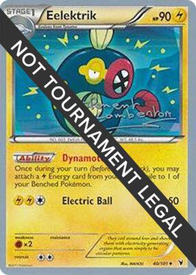 Eelektrik - 2013 (Clement Lamberton) card from World Championship Decks