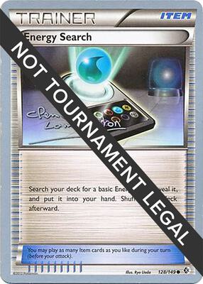 Energy Search - 2013 (Clement Lamberton) card from World Championship Decks