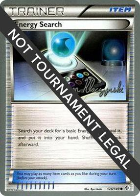 Energy Search - 2013 (Jason Klaczynski) card from World Championship Decks