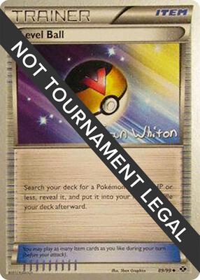 Level Ball - 2013 (Ian Whiton) card from World Championship Decks