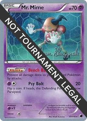 Mr. Mime - 2013 (Jason Klaczynski) card from World Championship Decks