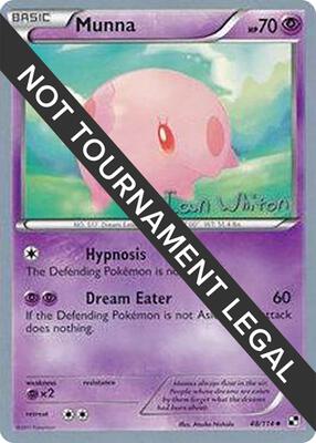 Munna - 2013 (Ian Whiton) card from World Championship Decks