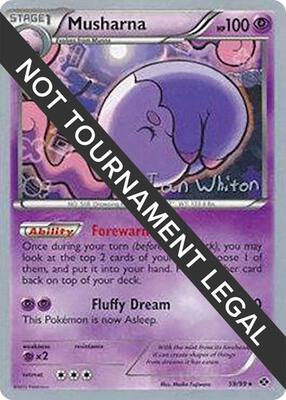 Musharna - 2013 (Ian Whiton) card from World Championship Decks