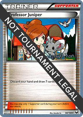 Professor Juniper - 2013 (Ian Whiton) card from World Championship Decks