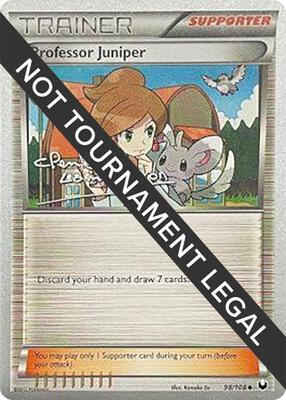 Professor Juniper - 2013 (Clement Lamberton) card from World Championship Decks