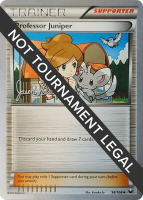 Professor Juniper - 2013 (Jason Klaczynski) card from World Championship Decks
