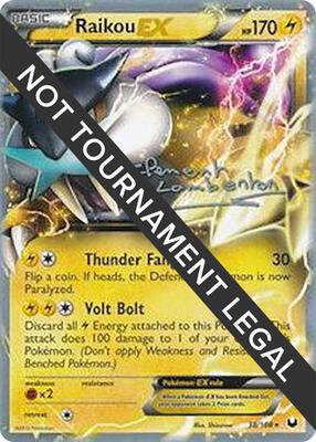 Raikou EX - 2013 (Clement Lamberton) card from World Championship Decks