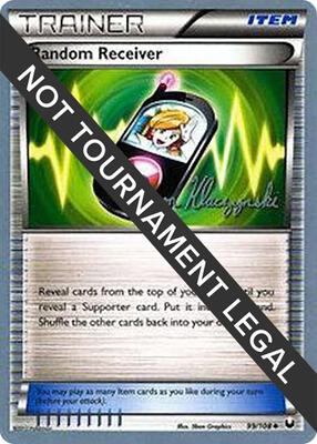 Random Receiver - 2013 (Jason Klaczynski) card from World Championship Decks