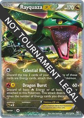 Rayquaza EX - 2013 (Clement Lamberton) card from World Championship Decks