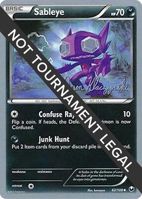 Sableye - 2013 (Jason Klaczynski) card from World Championship Decks
