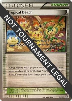 Tropical Beach - 2013 (Clement Lamberton) card from World Championship Decks