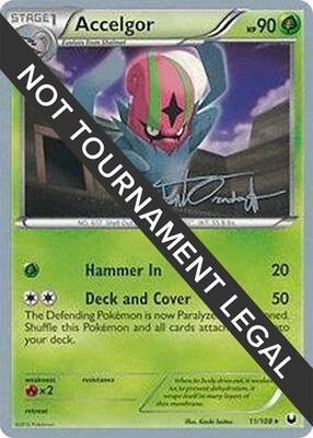 Accelgor - 2014 (Trent Orndorff) card from World Championship Decks