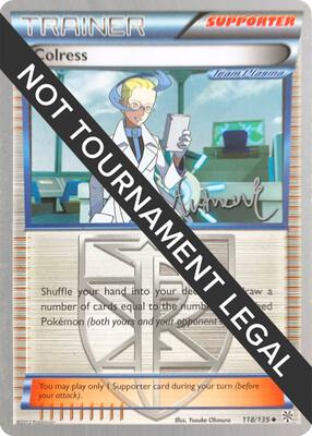 Colress - 2014 (Andrew Estrada) card from World Championship Decks