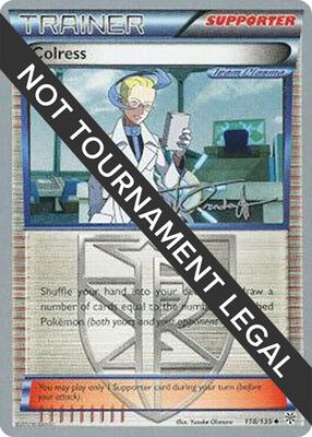 Colress - 2014 (Trent Orndorff) card from World Championship Decks