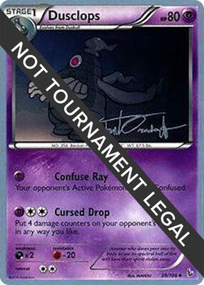 Dusclops - 2014 (Trent Orndorff) card from World Championship Decks