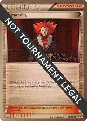 Lysandre - 2014 (Haruto Kobayashi) card from World Championship Decks