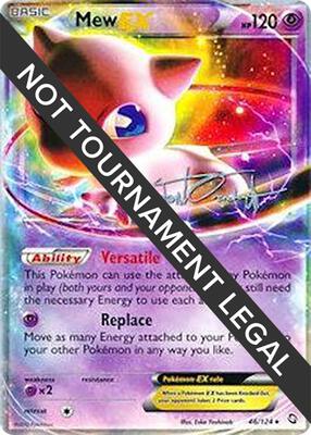 Mew EX - 2014 (Trent Orndorff) card from World Championship Decks