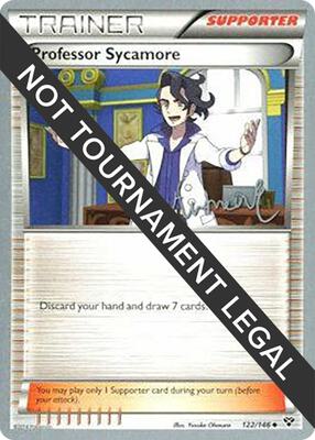 Professor Sycamore - 2014 (Andrew Estrada) card from World Championship Decks