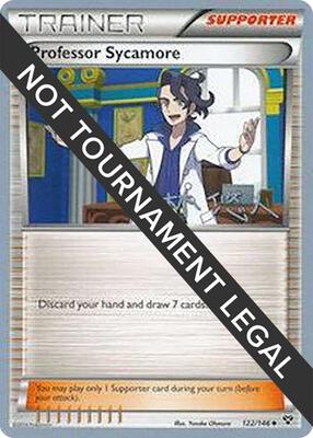 Professor Sycamore - 2014 (Haruto Kobayashi) card from World Championship Decks