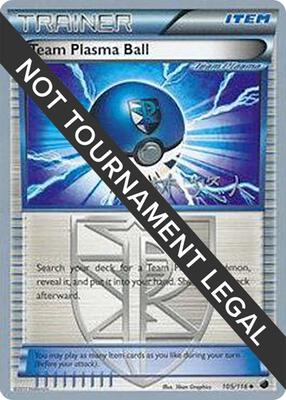 Team Plasma Ball - 2014 (Haruto Kobayashi) card from World Championship Decks