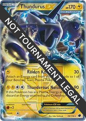 Thundurus EX - 2014 (Haruto Kobayashi) card from World Championship Decks
