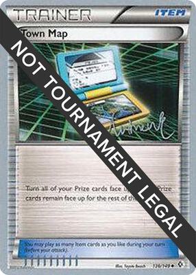 Town Map - 2014 (Andrew Estrada) card from World Championship Decks